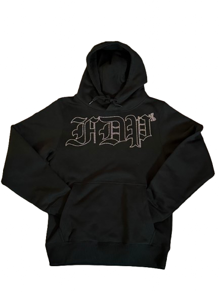 RHINESTONE HLLO KTY HOODIE